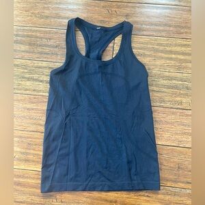 Black Lululemon Athletica Breathable Workout Top